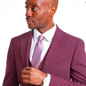 Bar III Men's Slim-Fit Wool Blend Suit 30W, 32L